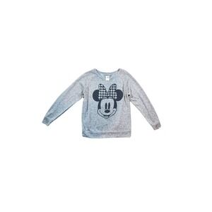 Disney‎ Parks Sweater with Minnie Mouse in Gray and Black Size Small